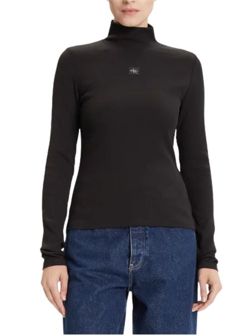 T-shirt dolcevita slim fit Calvin Klein Jeans | LV047D203GUB1